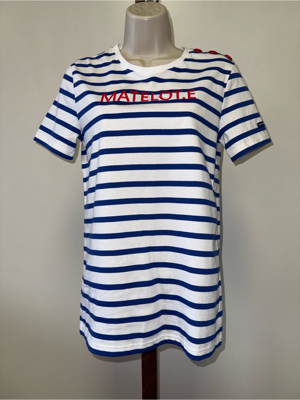 NWT Latelier Saint James (XS) Brand New Striped 'MATELOTE' Nautical Tee